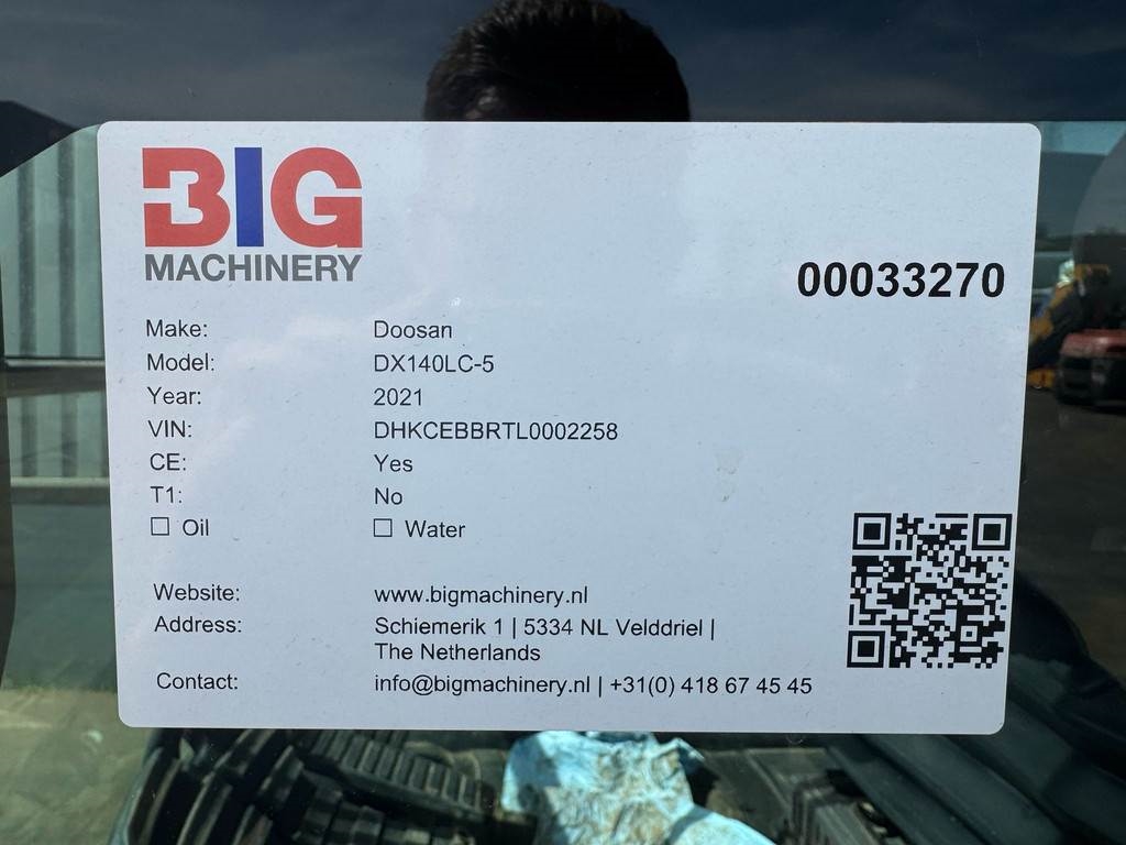 Doosan DX140LC-5 - CE / Verachtert CW30 - GP edge bucket