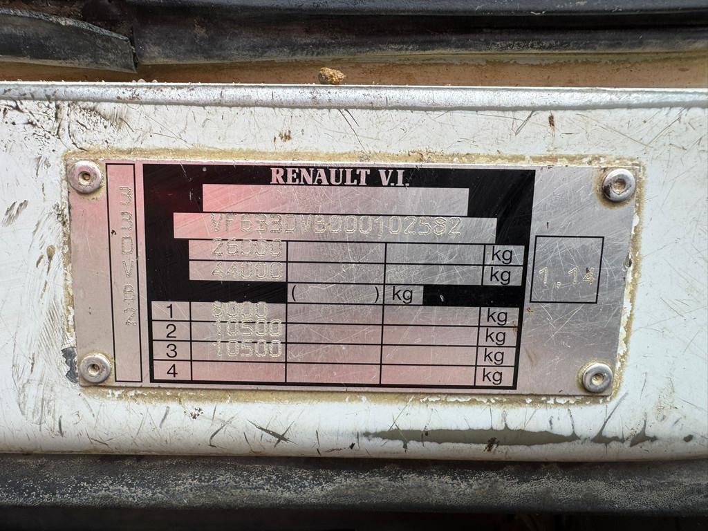 Renault Kerax 320.26 dCI 6x4 Kipper