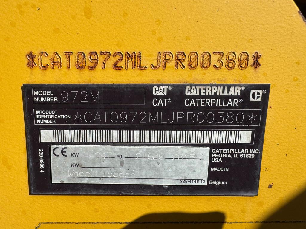 2015 Caterpillar 972M-48692106