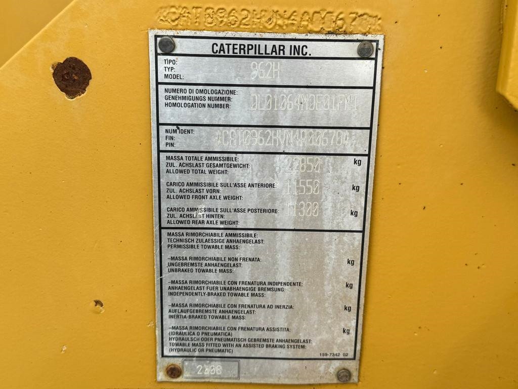 CAT 962H