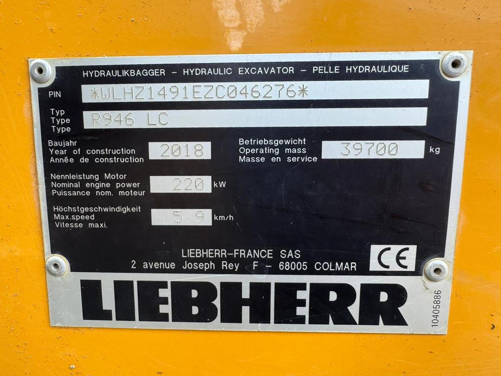 Liebherr R946 LC Hydraulic excavator