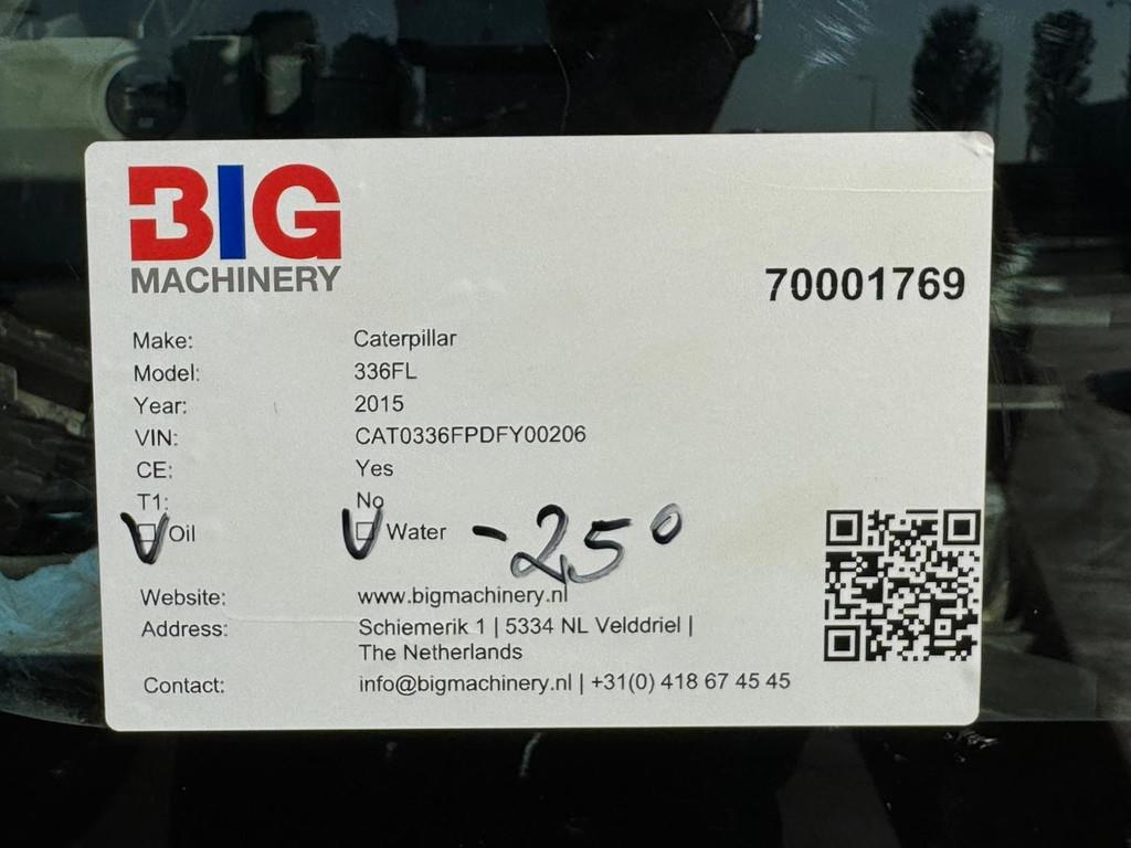 2015 Caterpillar 336FL XE-44592931