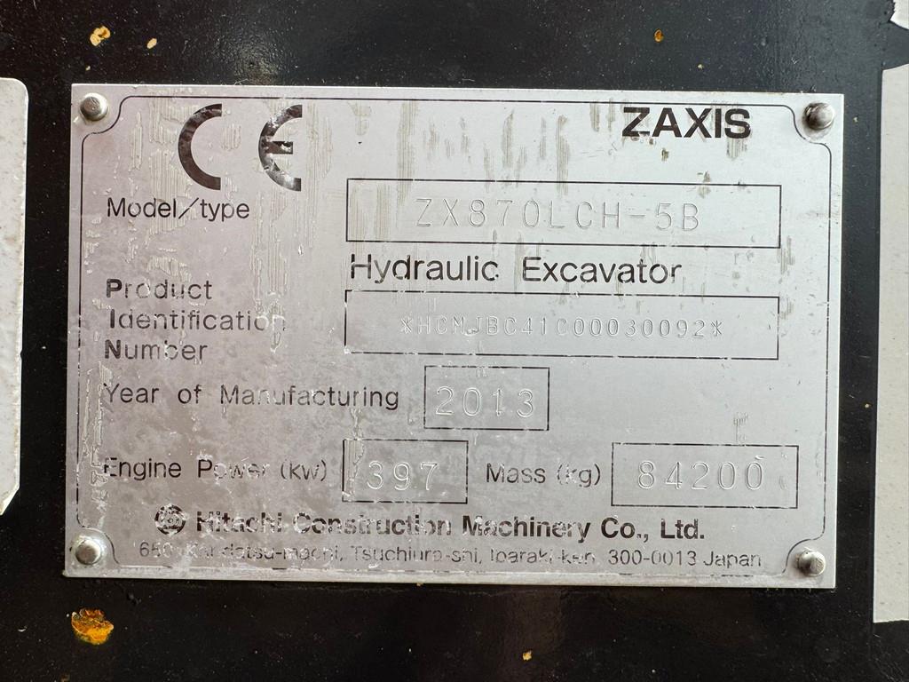 Hitachi ZX870LCH-5B