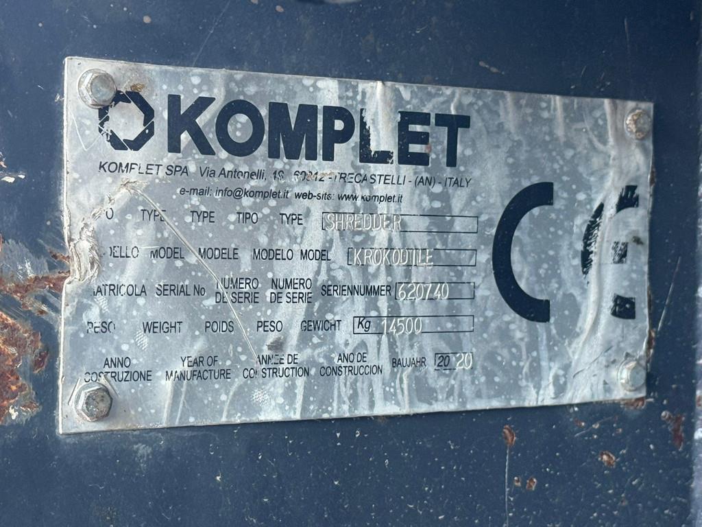 Komplet Krokodile - RECYCLING SHREDDER