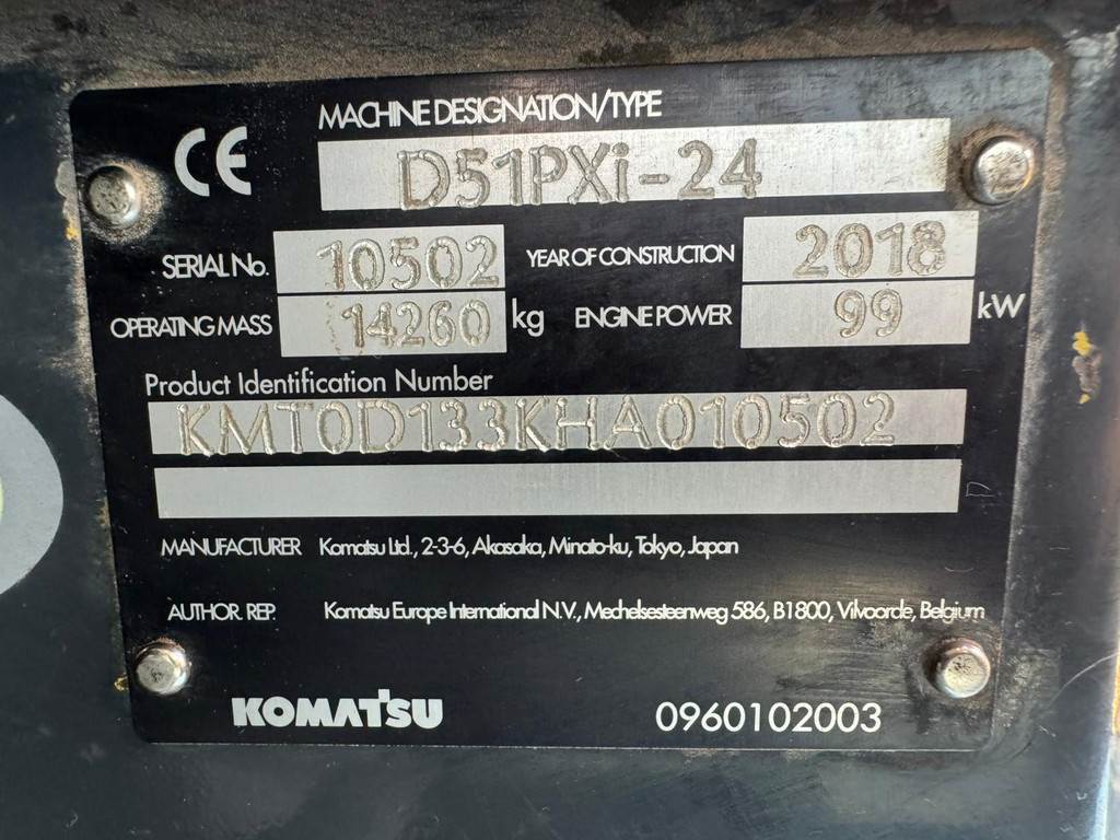 Komatsu D51PXi-24 | TOPCON