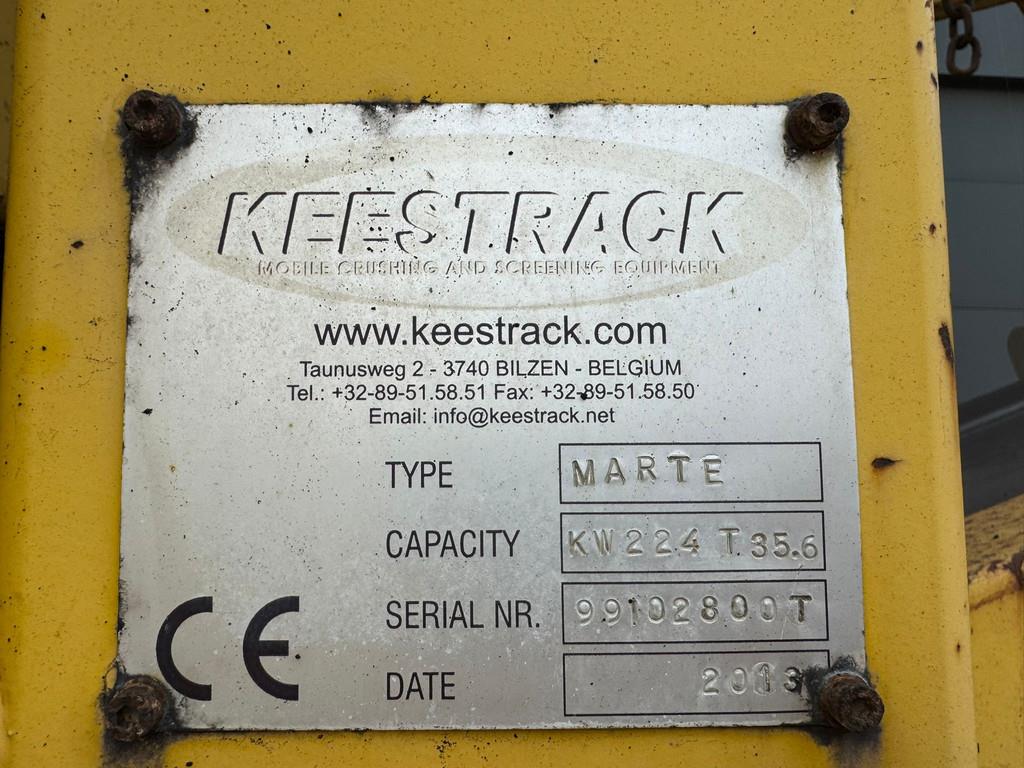 Keestrack MARTE Mobile impact crusher