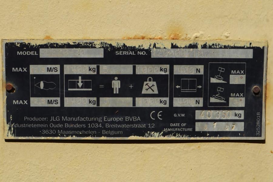 JLG SL320-30 Diesel, 4x4 Drive, 34m Working Height, 14