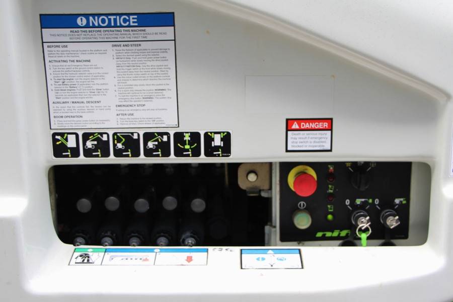 Niftylift HR28 HYBRIDE Valid inspection, *Guarantee! Hybrid,