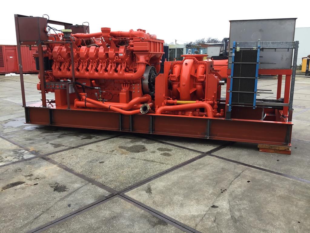 MTU 16V4000 POMP 3600M³/HR USED