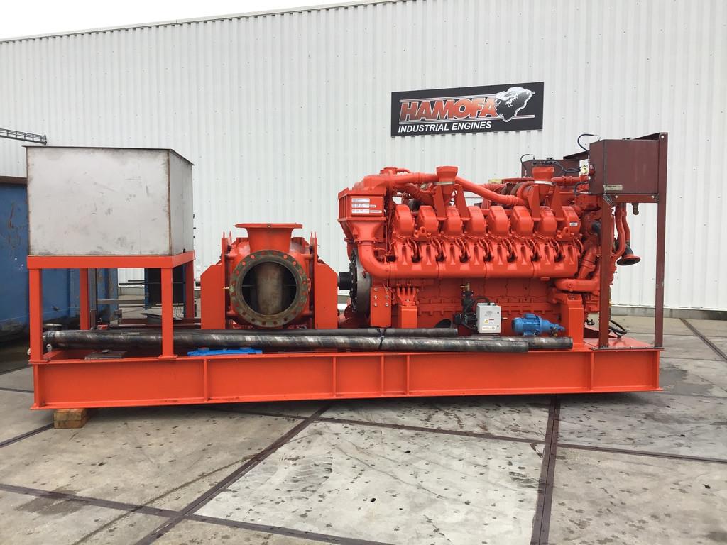 MTU 16V4000 POMP 3600M³/HR USED