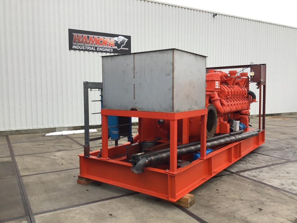 MTU 16V4000 POMP 3600M³/HR USED