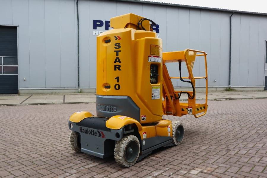 Haulotte STAR 10 Electric, 10m Working Height, 3m Reach, 20