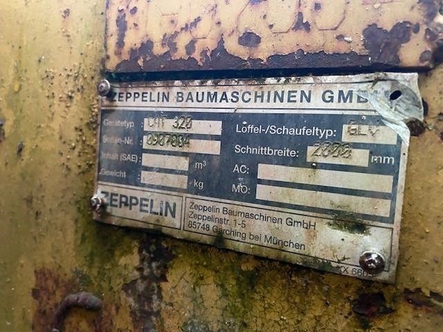 [Other] (99002081) 2.00 m GLV / ditch cleaning bucket Leh