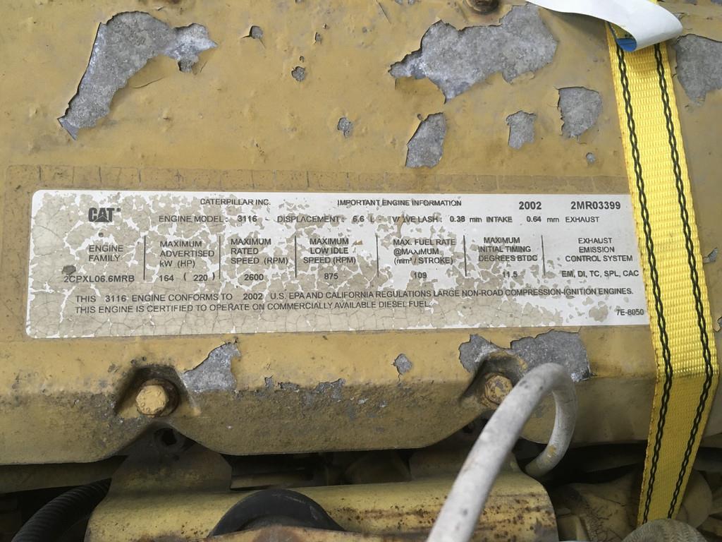 CAT 3116 2MR-1142911 USED
