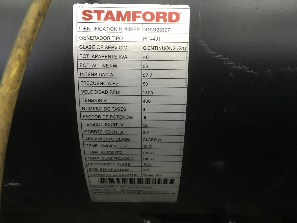 Deutz BF4L2011 GENERATOR 40KVA NEW