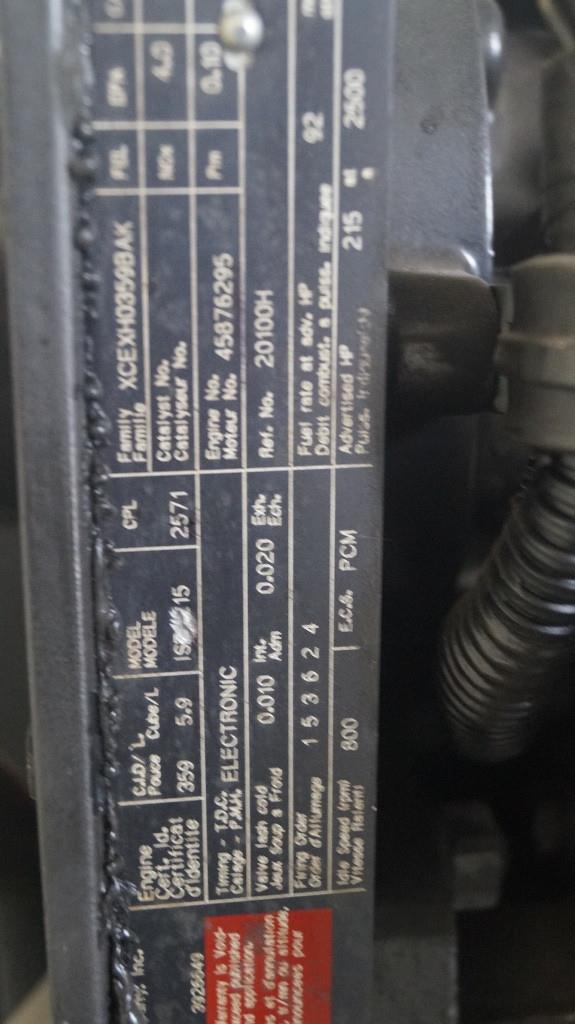 Cummins ISB CM550 CPL 2571 NEW