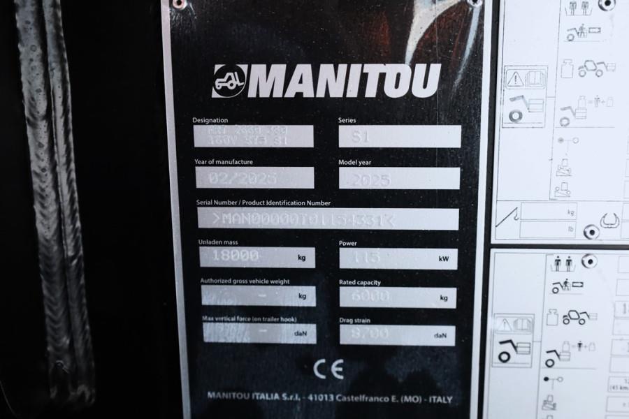 Manitou MRT2660 360 160Y ST5 S1 Valid inspection, *Guarant