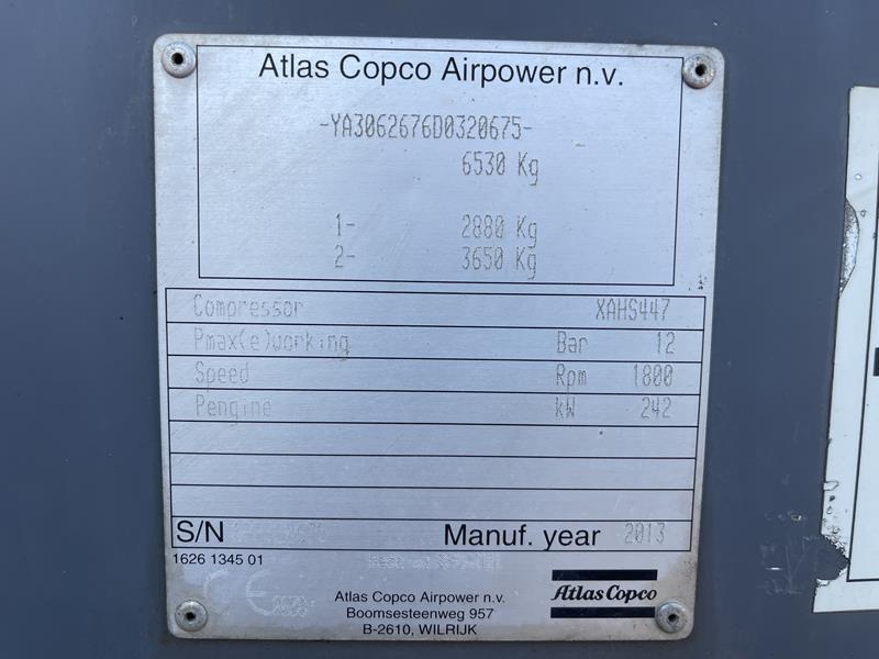 Atlas Copco XAHS 447 CD - N