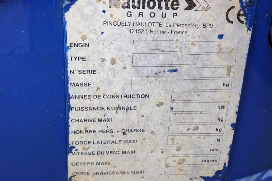 Haulotte H12SX Diesel, 4x4 Drive, 12m Working Height, 700kg