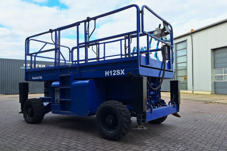 Haulotte H12SX Diesel, 4x4 Drive, 12m Working Height, 700kg