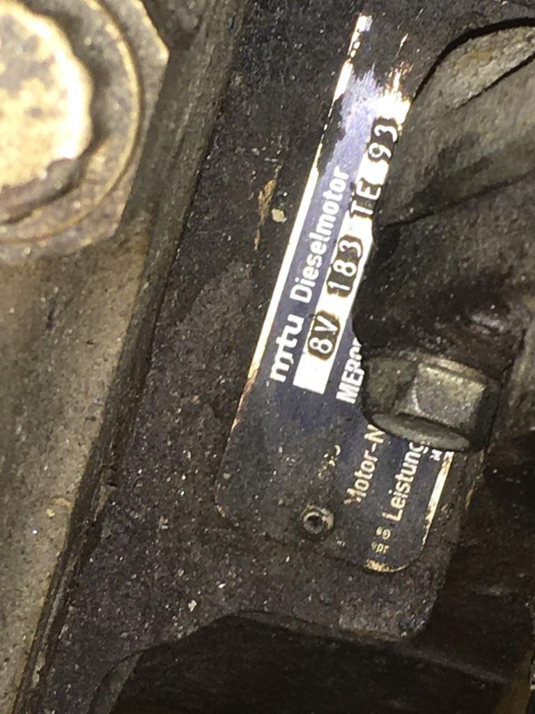 MTU 8V183-TE93-564 USED