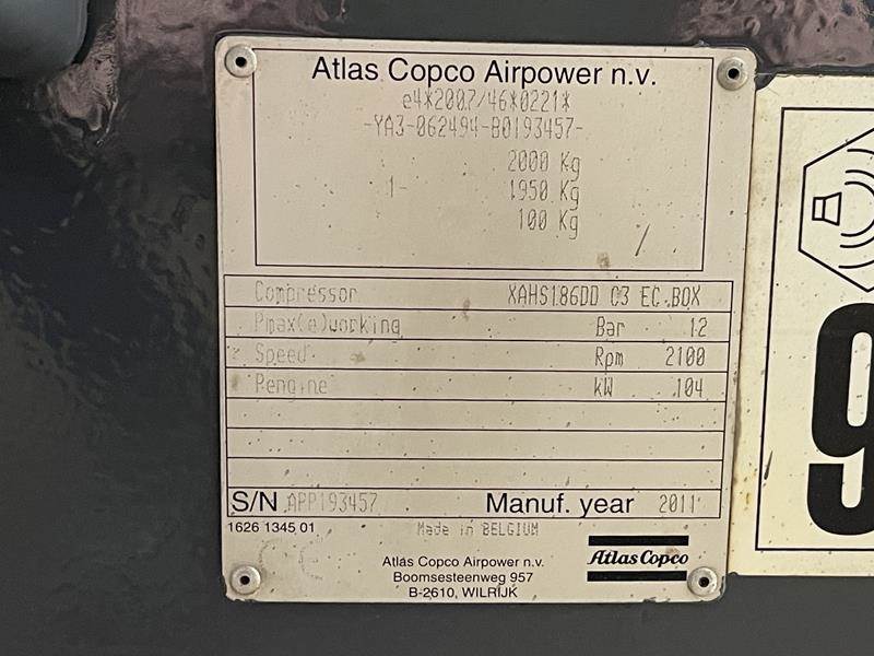 Atlas Copco XAHS 186 DD