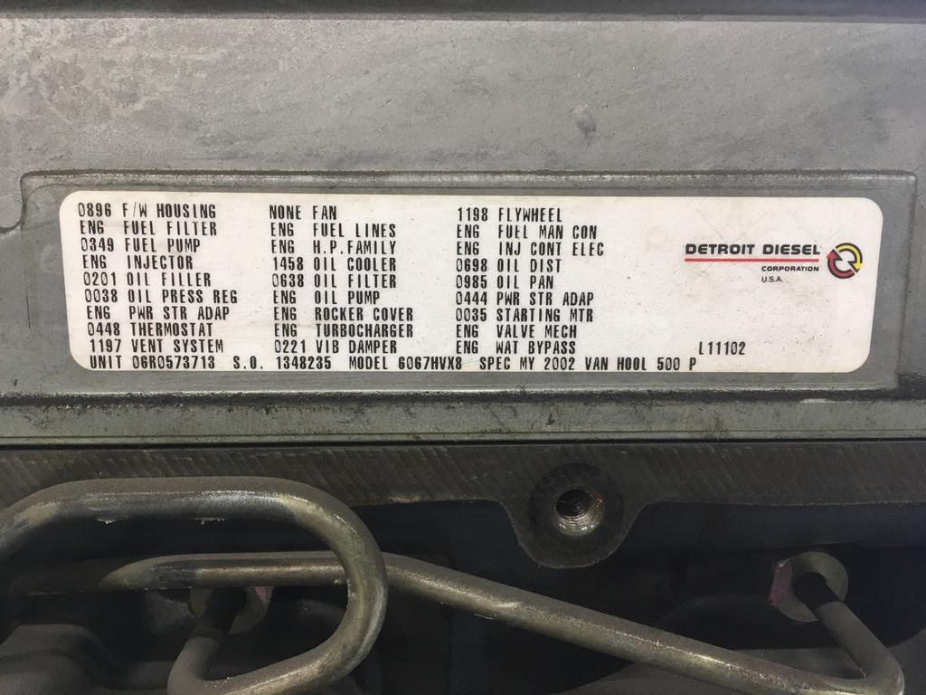 Detroit Diesel 6067-HVX8 USED
