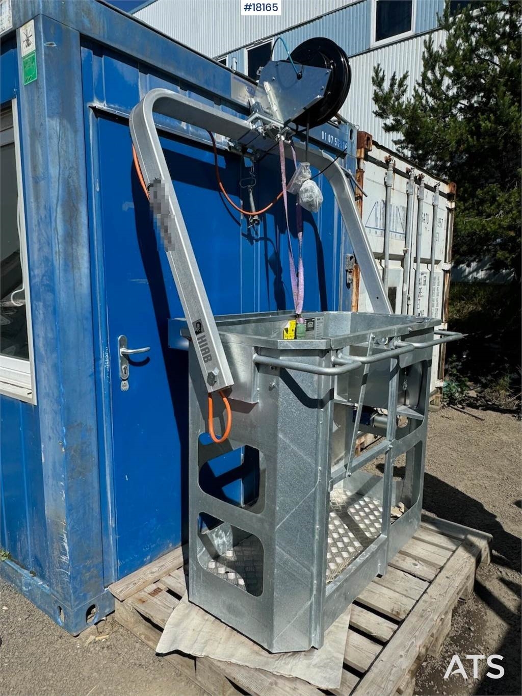 SP800E person basket for crane  Machineryscanner