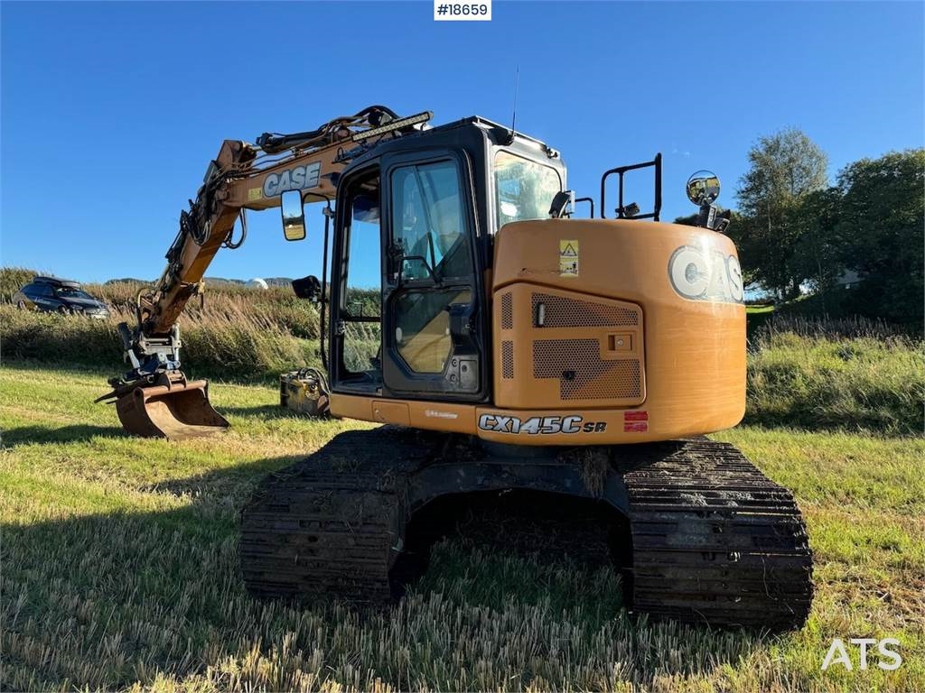 CX145C SR Tracked digger w/ Cleaning bucket and ro  Machineryscanner
