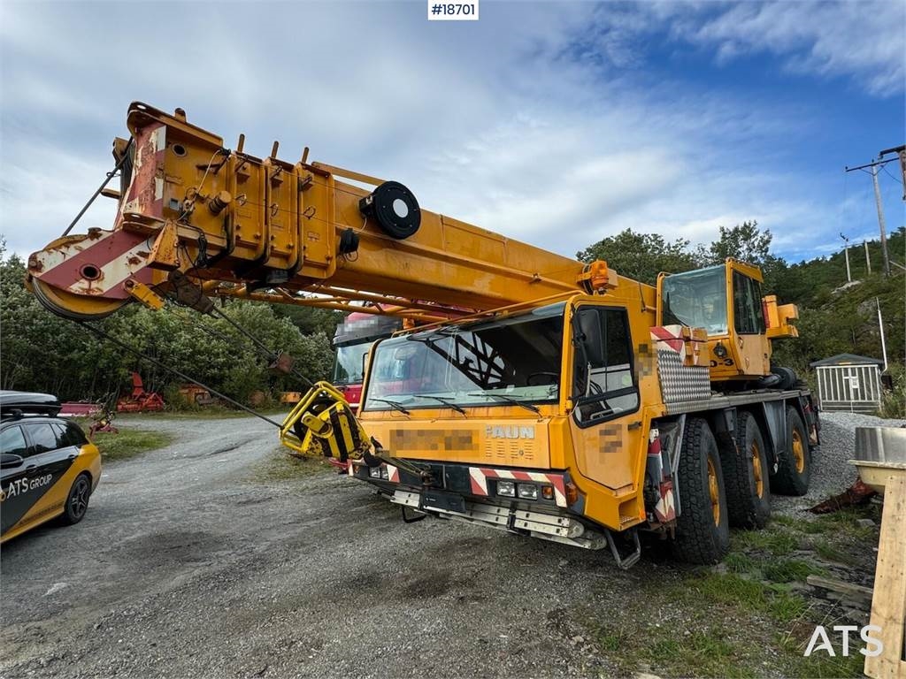 RTF 40-3 6x6 Mobile crane w/ 2 hooks WATCH VIDEO  Machineryscanner