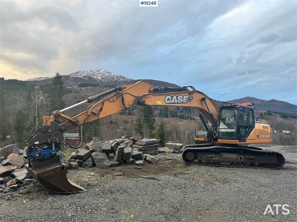 CX210B Crawler Excavator w/ Rototilt and Cleaning  Machineryscanner