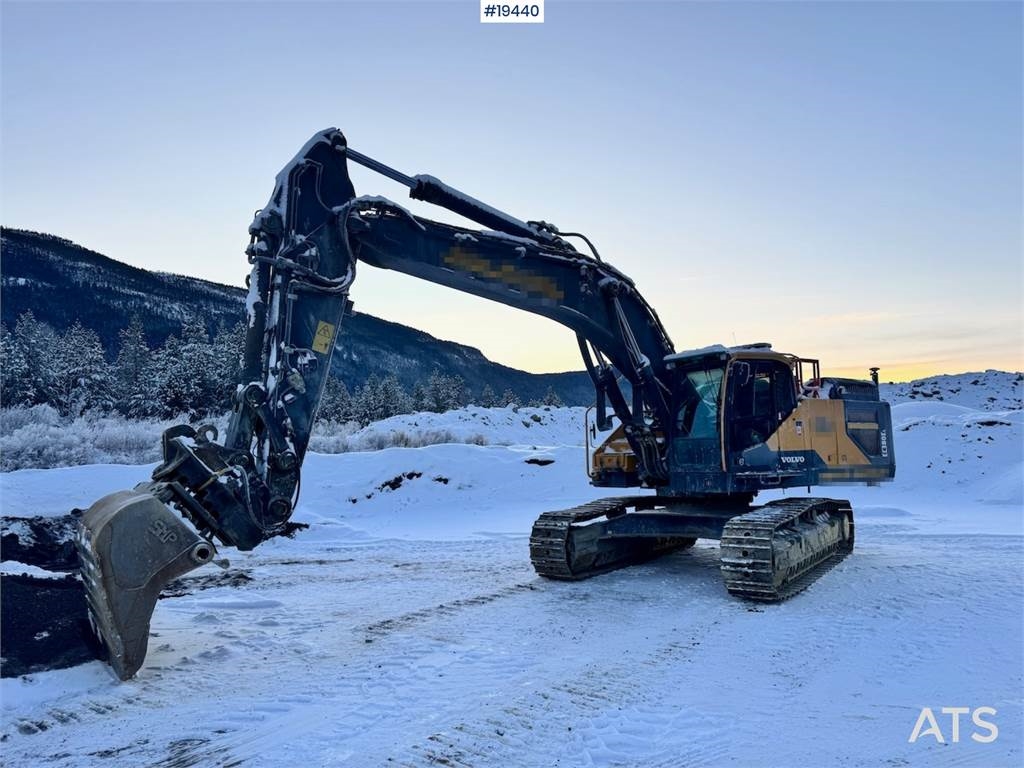EC380EL Tracked excavator w/ GPS and Excavator buc  Machineryscanner