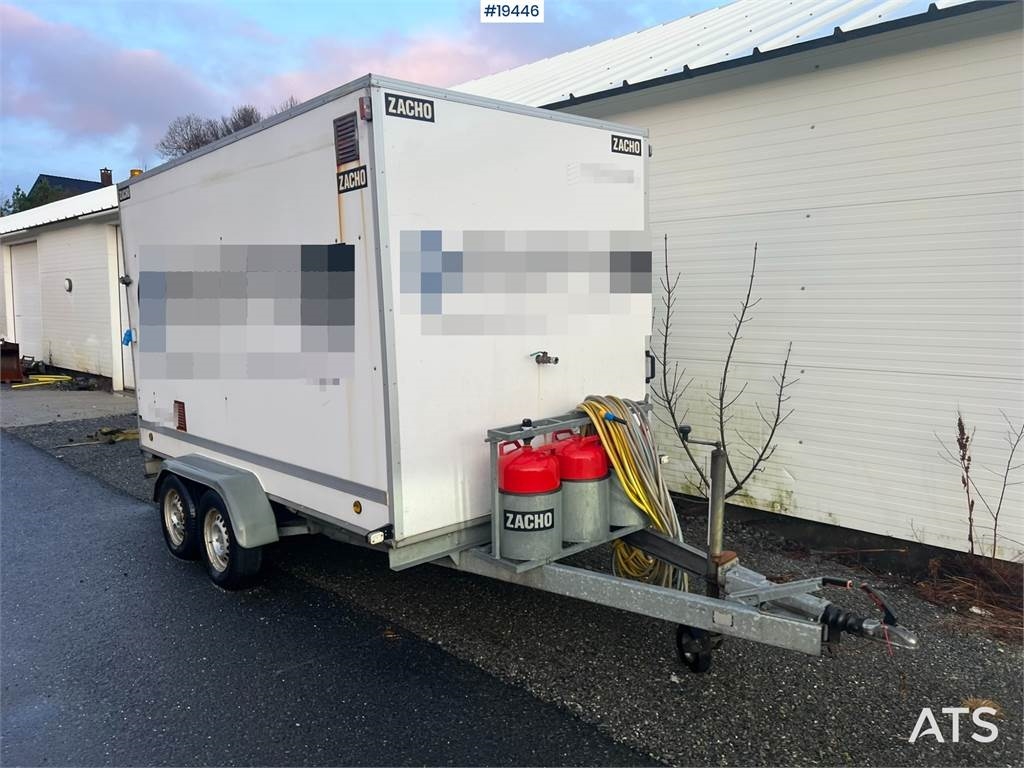 Tredal trailer w/ gluing equipment for trenching  Machineryscanner