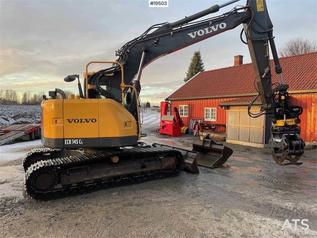 ECR145CL Beltegraver m/ Mye utstyr og Nytt underst  Machineryscanner