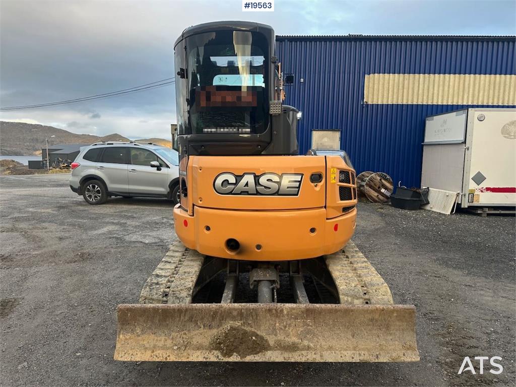 CASE CX50B excavator w/rototilt, hammer, grapple and 3