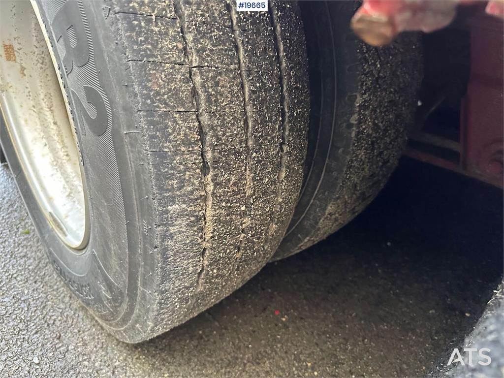 Broshuis 3 AUD-44 lowbed trailer.