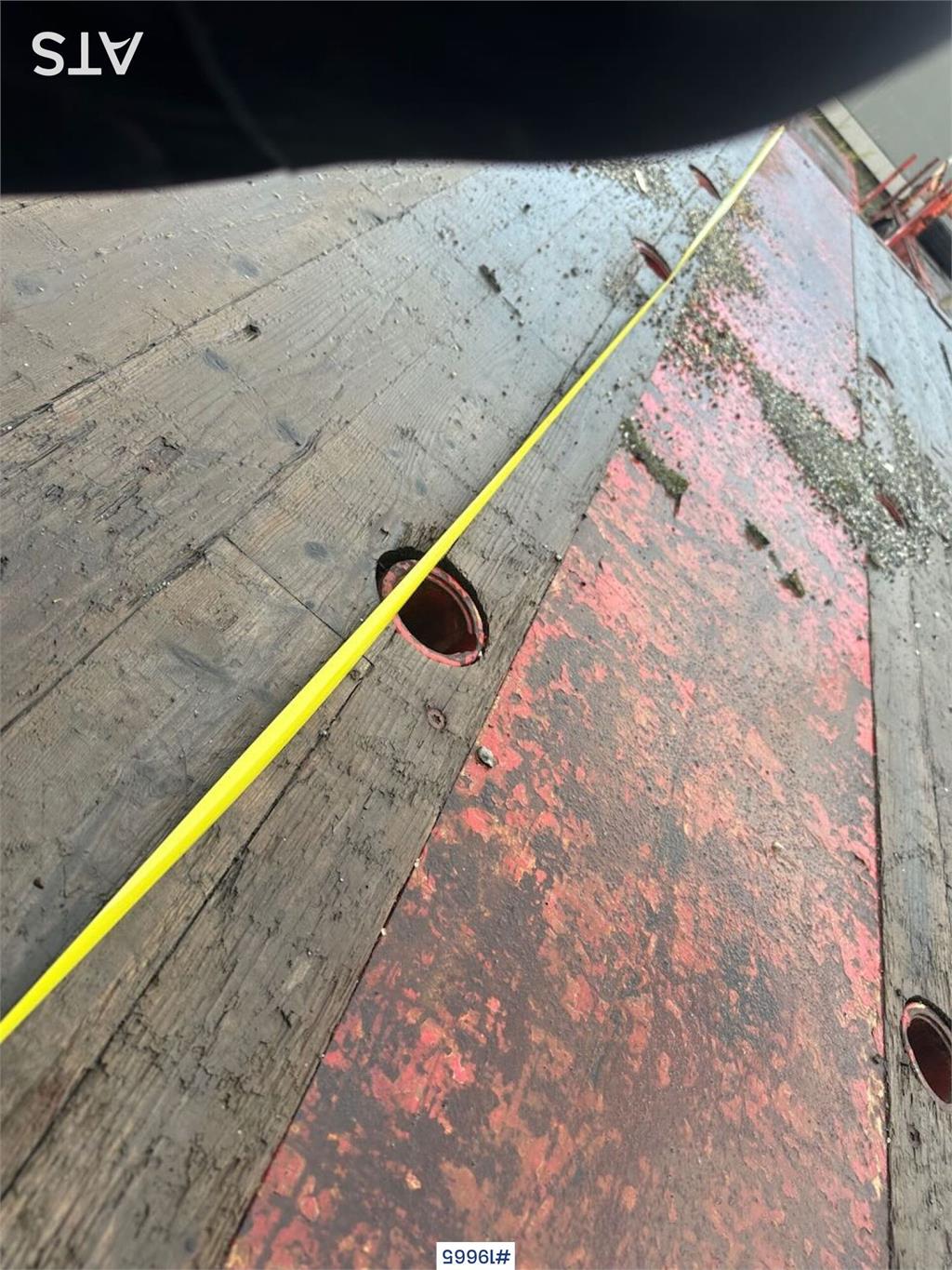 Broshuis 3 AUD-44 lowbed trailer.