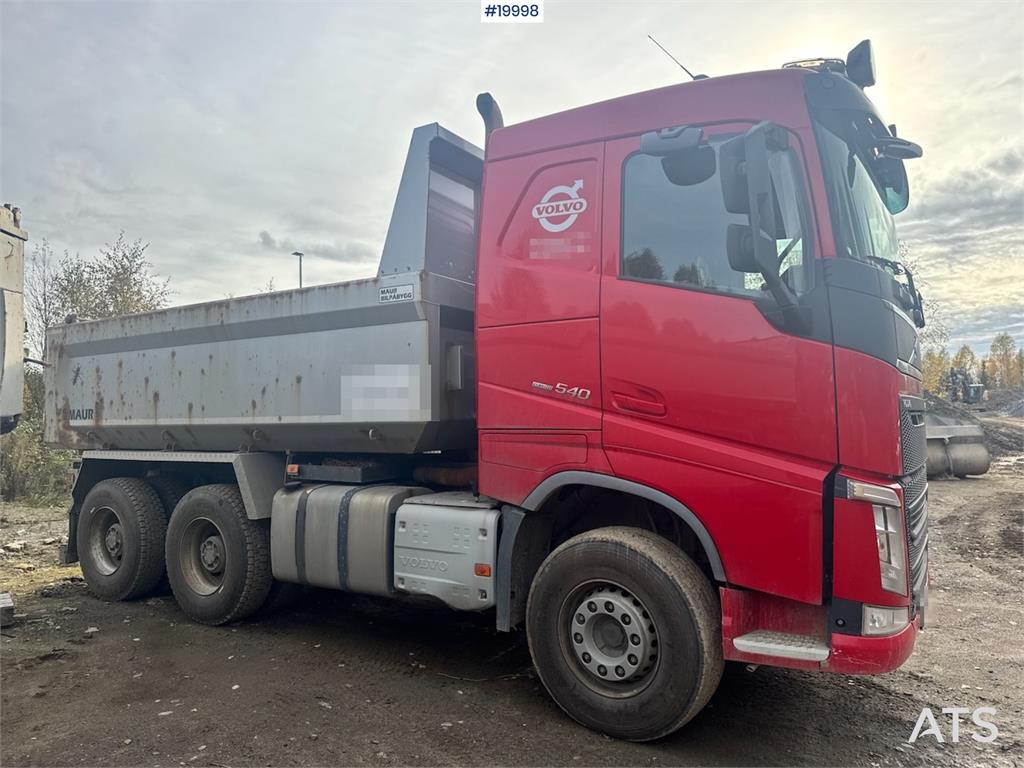 Volvo FH540 6x4 Tipper Truck.