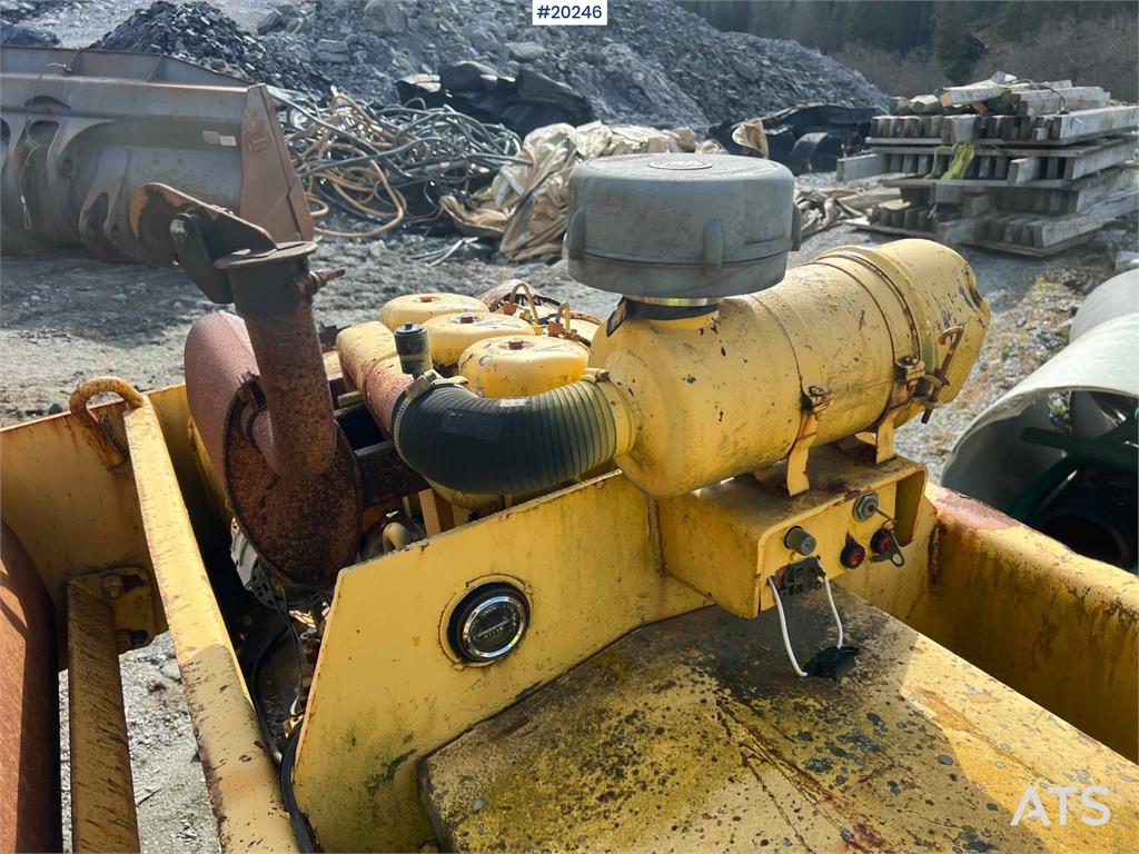 Dynapac CH47 trailed roller