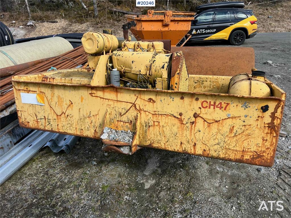 Dynapac CH47 trailed roller