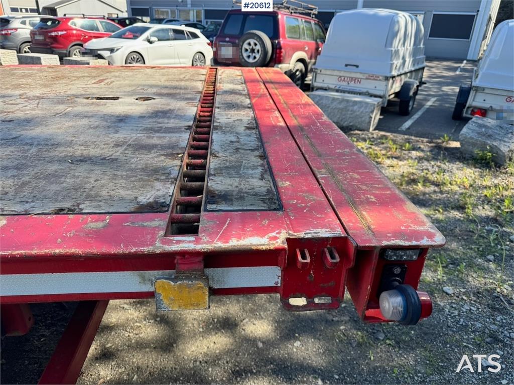 MAN TGX 580 Flatbed truck.