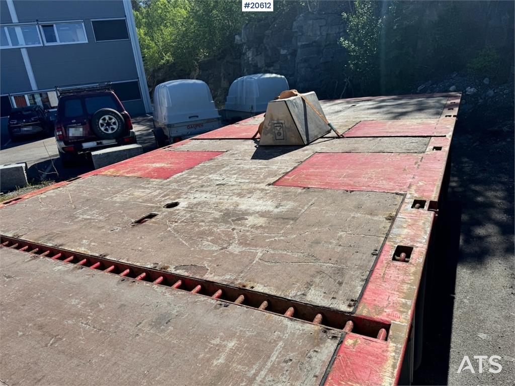 MAN TGX 580 Flatbed truck.