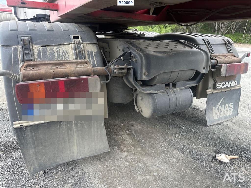 Scania 480 6x2 truck w/ hydraulics and new engine.