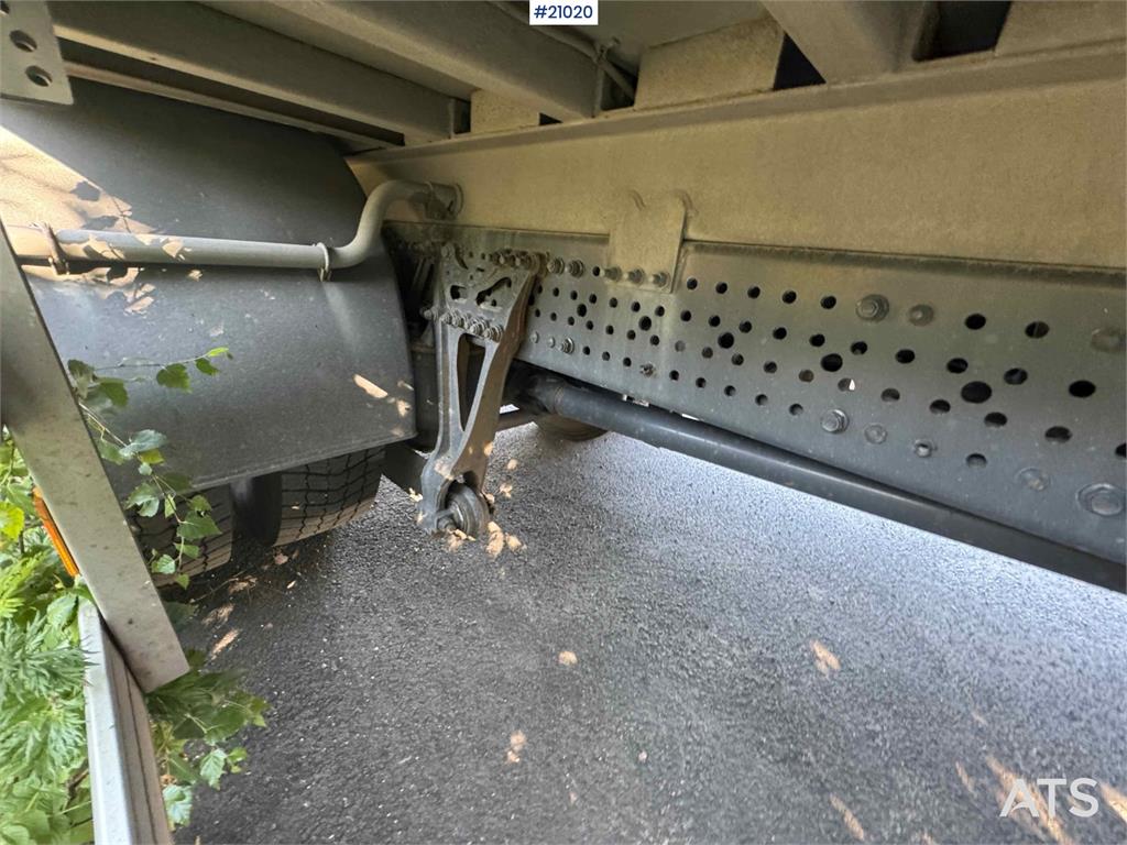 Mercedes-Benz Actros box truck with side opening!