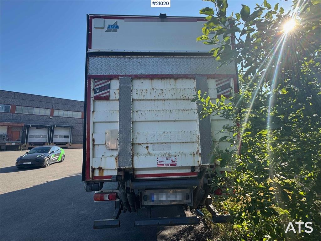 Mercedes-Benz Actros box truck with side opening!
