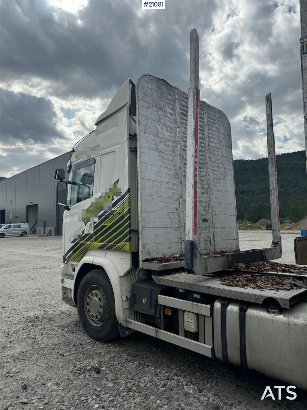 Scania R730 6x4 Timber truck.