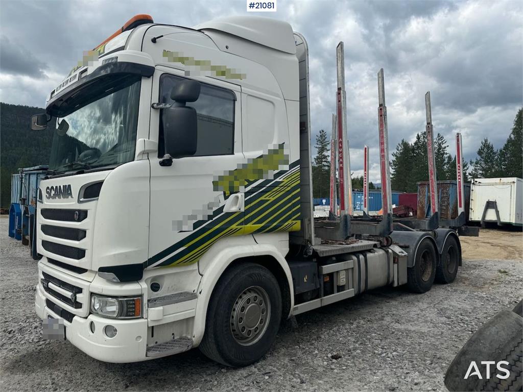 Scania R730 6x4 Timber truck.
