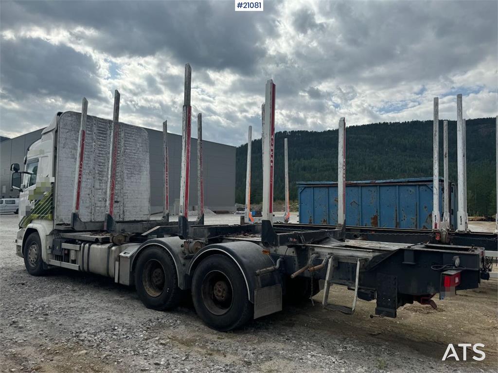 Scania R730 6x4 Timber truck.