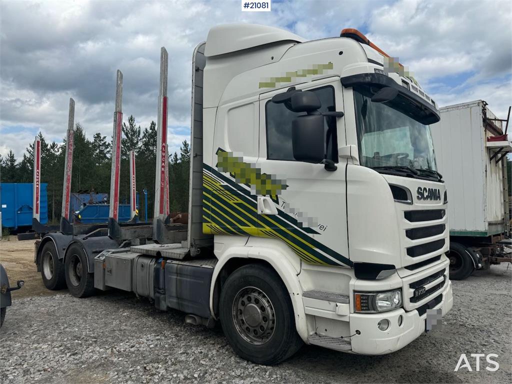 Scania R730 6x4 Timber truck.