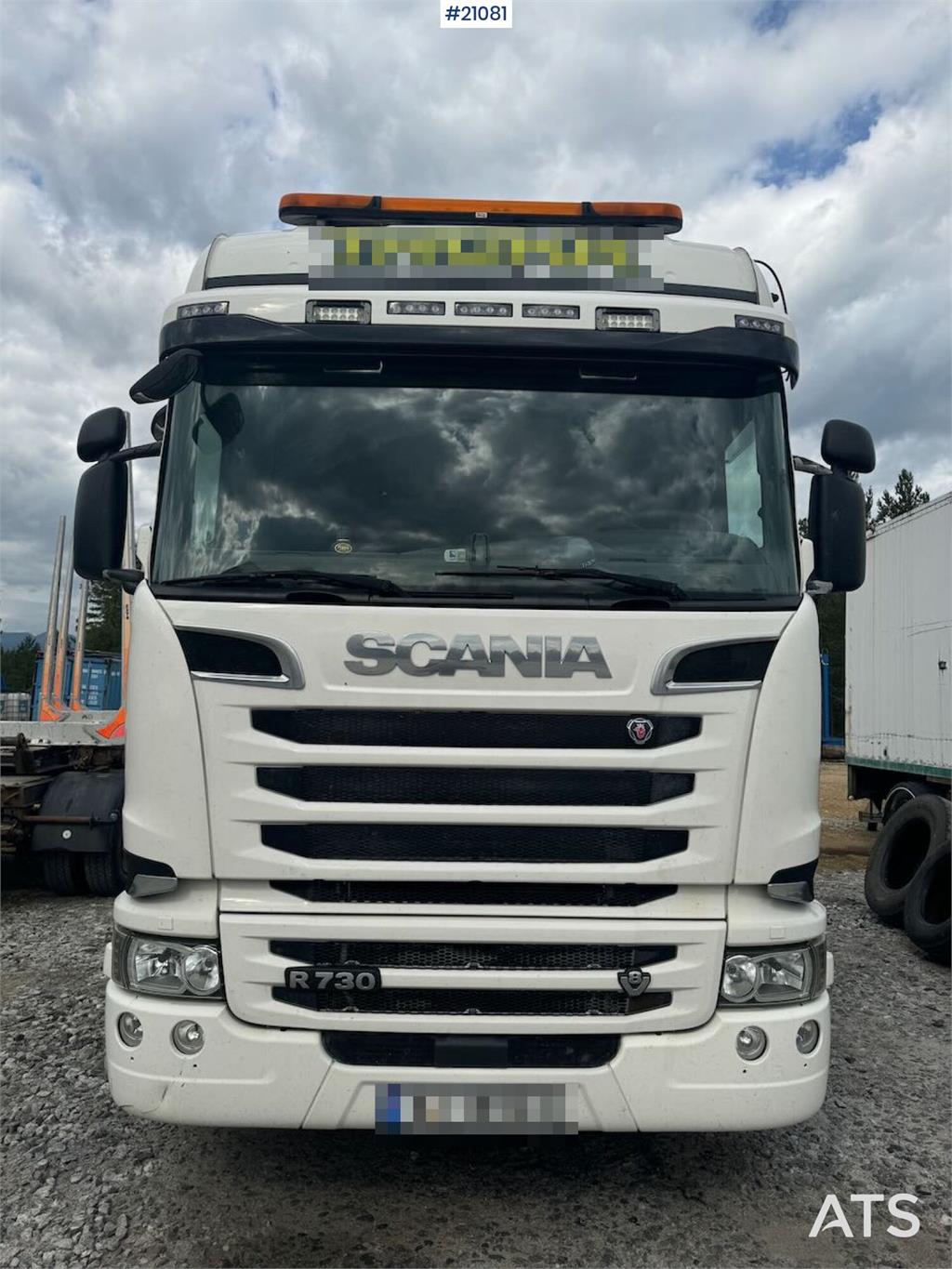 Scania R730 6x4 Timber truck.